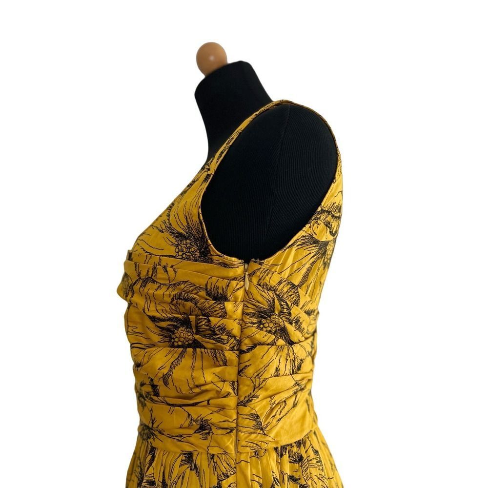 MOSCHINO MAXI DRESS FLORAL SIZE 8 - Picture 9 of 13